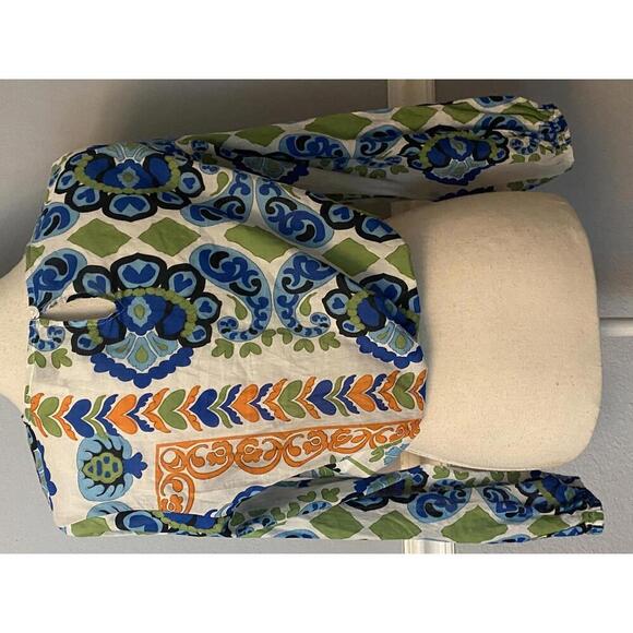 Industry Republic Women's Long Sleeve Crop Top with Blue Floral Print - Picture 10 of 10